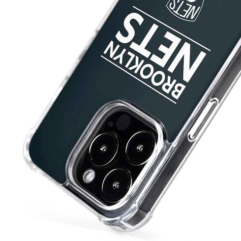 NBA Brooklyn Nets Standard - Black iPhone 16 Pro MagSafe Case